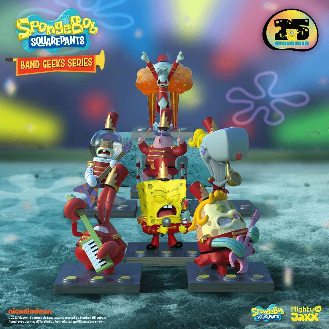SpongeBob SquarePants: Band Geeks Series Mighty Jaxx