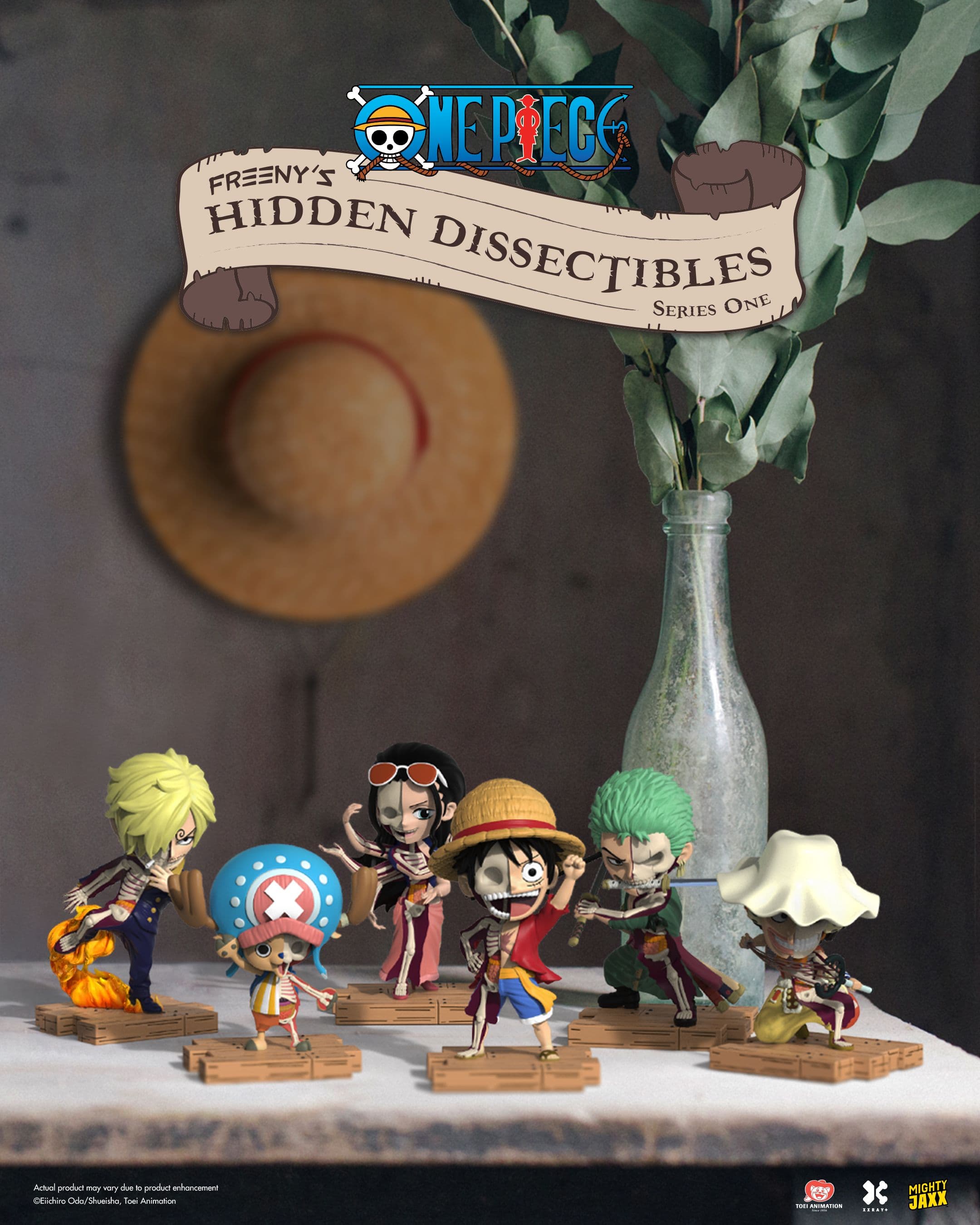 MIGHTY JAXX FREENY'S HIDDEN DISSECTIBLES: ONE PIECE (LUFFY'S GEARS) SERIES 6 HOT MIGHTY JAXX FREENY'S HIDDEN DISSECTIBLES: ONE PIECE (LUFFY'S GEARS) SERIES 6 HOT