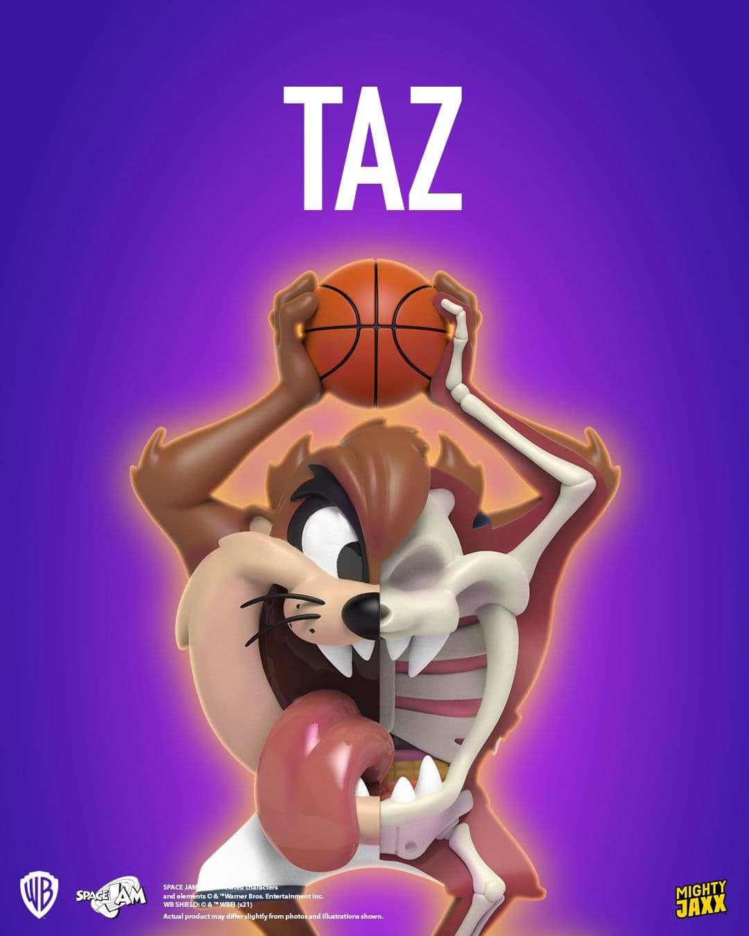 Mighty Jaxx Freeny's Hidden Dissectibles Space Jam – Blind Box Figurine Aléatoire Looney Tunes à Collectionner