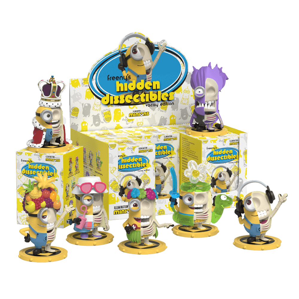 Freeny's Hidden Dissectibles Minions Series 01 - Vacay Edition Freeny's Hidden Dissectibles Minions Series 01 - Vacay Edition