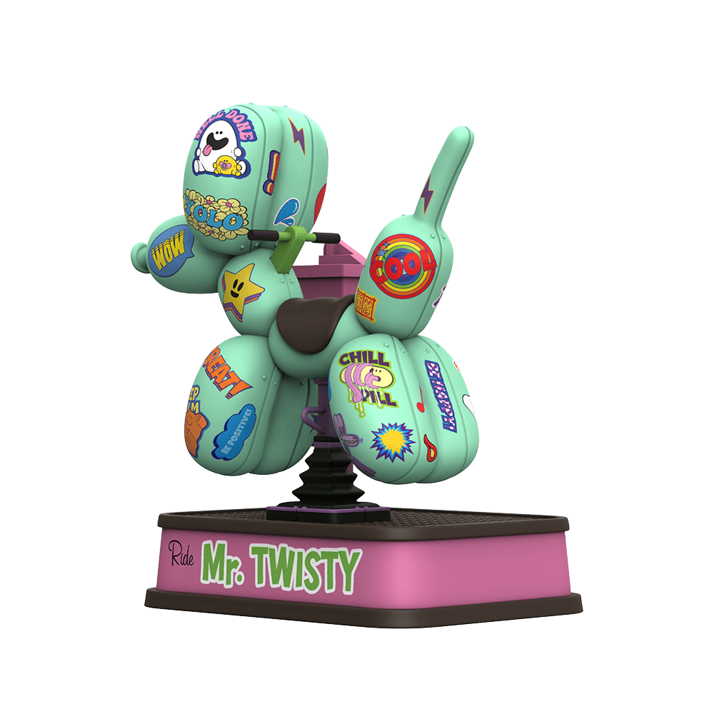 Mr Twisty by Jason Freeny (Vandalized Edition) | Mighty Jaxx Mr Twisty by Jason Freeny (Vandalized Edition) | Mighty Jaxx