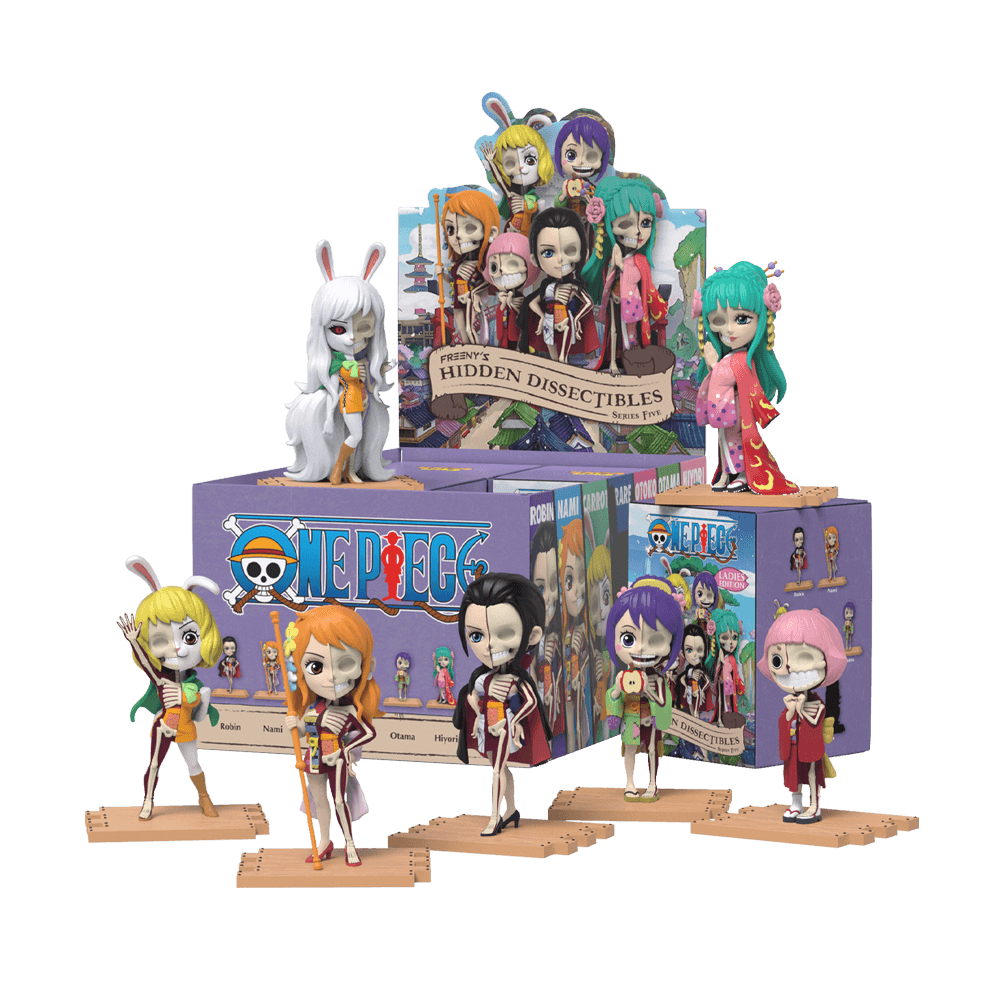 日本未入荷 ONEPIECE mighty jaxx コラボ レディースver Freeny's Hidden Dissectibles: One Piece (Ladies Edition